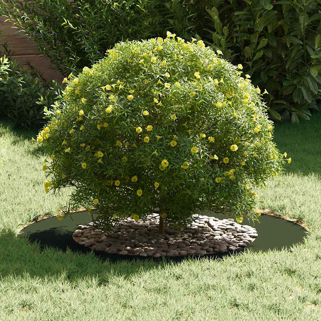 Flacher Baumring Olivgrün Ø50 / 80 cm Stahl